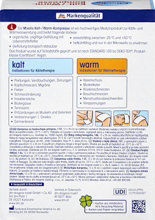 Kalt-/Warm-Kompresse, 12 x 29 cm, 1 St Mivolis