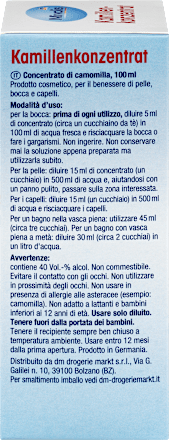 Kamillenkonzentrat, 100 ml