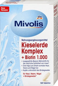 Silica Complex + Biotine 1.000 Tabletten 120 stuks, 151 g