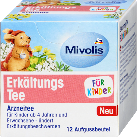 Kinderthee, koude thee (12 zakjes), 18 g