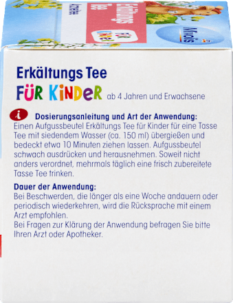 Kinderthee, koude thee (12 zakjes), 18 g