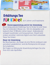 Kinderthee, koude thee (12 zakjes), 18 g