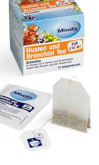 Kinderthee, Hoest- en Bronchiale Thee (12 zakjes), 18 g