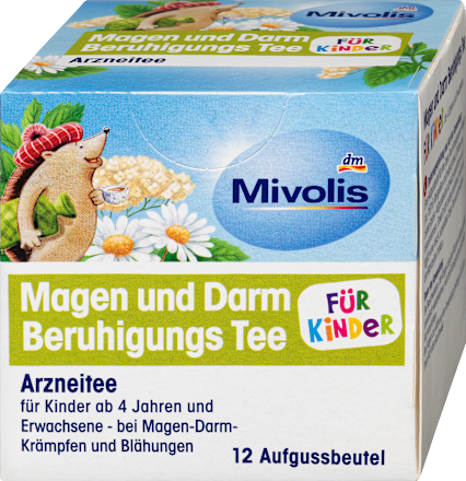 Kinderthee, Maag- en darmkalmerende thee (12 theezakjes), 18 g