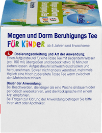 Kinderthee, Maag- en darmkalmerende thee (12 theezakjes), 18 g