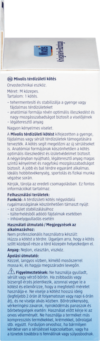 Mivolis Kniegelenk-Bandage Gr. M, 1 St