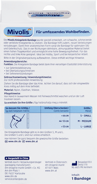 Mivolis Kniegelenk-Bandage Gr. M, 1 St
