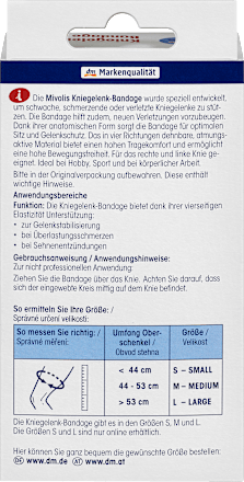 Kniegelenk-Bandage M, 1 St