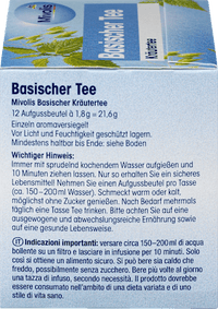 Kruidenthee, alkalische thee (12 zakjes), 21,6 g