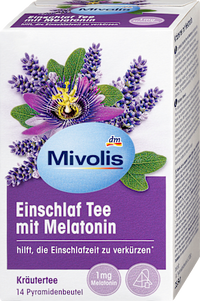 Kruidenthee, slaapthee met melatonine (14 theezakjes), 28,84 g