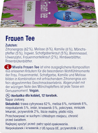 Kruidenthee, damesthee (12 zakjes), 24 g