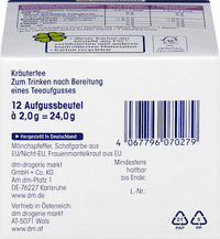 Kruidenthee, damesthee (12 zakjes), 24 g