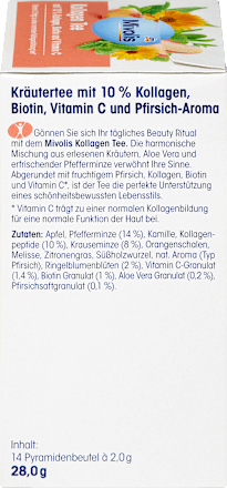 Kräutertee, Kollagen Tee (14 Beutel), 28 g