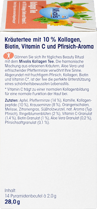 Kräutertee, Kollagen Tee (14 Beutel), 28 g