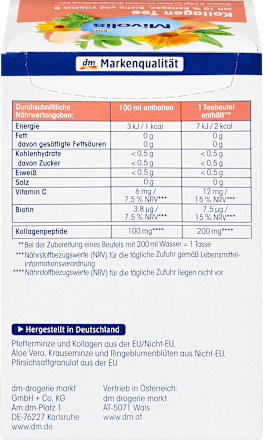 Kräutertee, Kollagen Tee (14 Beutel), 28 g