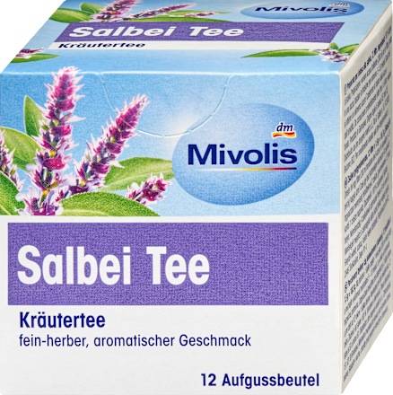 Kruidenthee, saliethee (12 zakjes), 18 g