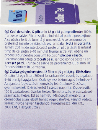 Kräutertee, Salbei Tee (12 Beutel), 18 g