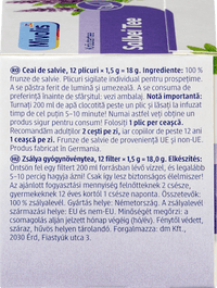 Kräutertee, Salbei Tee (12 Beutel), 18 g