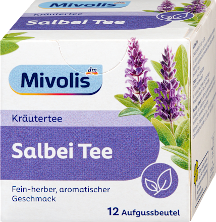 Kräutertee, Salbei Tee (12 Beutel), 18 g