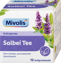 Kräutertee, Salbei Tee (12 Beutel), 18 g