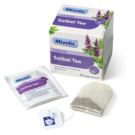 Kräutertee, Salbei Tee (12 Beutel), 18 g