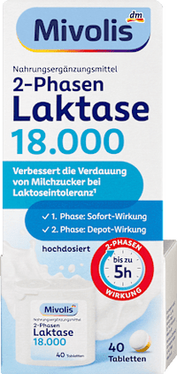 Laktase 18.000 2-Phasen Tabletten 40 St, 20 g