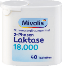 Laktase 18.000 2-Phasen Tabletten 40 St, 20 g