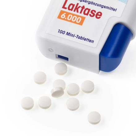Laktase 6.000 Mini Tabletten 100 St, 8 g Mivolis