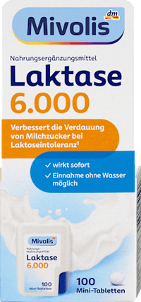 Laktase 6.000, Mini Tabletten 100 St, 8 g