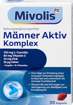 Männer Aktiv Komplex Kapseln 30 St, 26 g