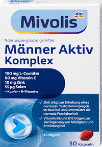 Männer Aktiv Komplex Kapseln 30 St, 26 g