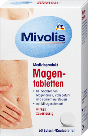 Maagtabletten, 60 stuks