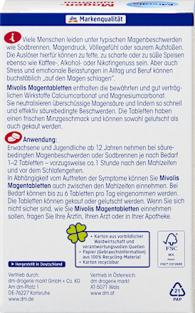 Maagtabletten, 60 stuks