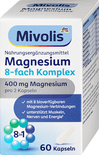Magnesium 8-fach Komplex Kapseln 60 St, 42 g