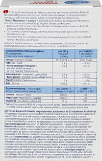 Magnesium + Calcium + D3 tabletten 45 stuks, 94 g