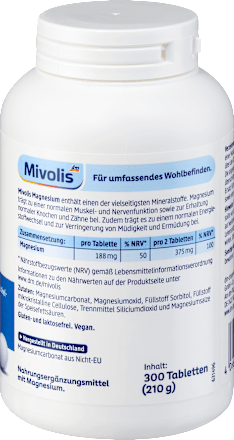 Magnesium Tabletten 300 St, 210 g