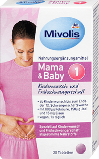 Mama &amp; Baby 1 tabletten 30 stuks, 22 g