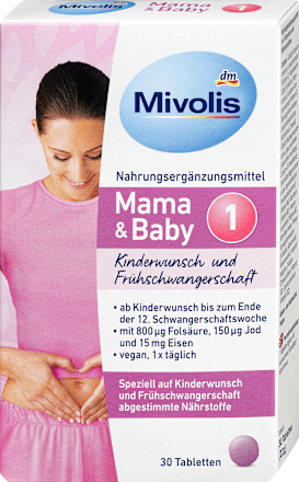 Mama &amp; Baby 1 tabletten 30 stuks, 22 g