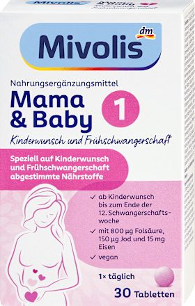 Mama & Baby 1, Tabletten 30 St, 22 g