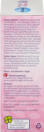 Mama &amp; Baby 2 Tabletten 30 stuks + Zachte Capsules 30 stuks, 65 g