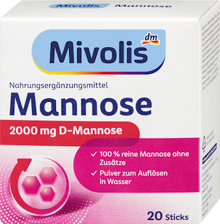 Mannose Sticks 20 St, 40 g
