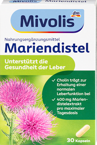 Mariendistel Kapseln 30 St, 16 g