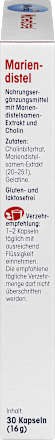 Mariendistel Kapseln 30 St, 16 g Mivolis