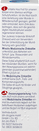 Medizinische Zinksalbe, Reisegröße, 10 ml