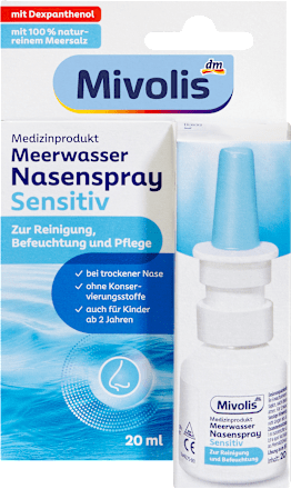 Meerwasser Nasenspray Sensitiv, 20 ml
