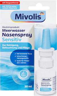 Meerwasser Nasenspray Sensitiv, 20 ml