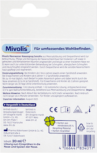 Meerwasser Nasenspray Sensitiv, 20 ml
