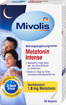 Melatonine Intense Capsules 30 stuks, 23 g