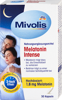 Melatonine Intense Capsules 30 stuks, 23 g