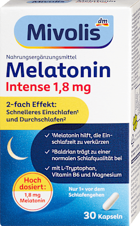 Melatonin Intense Kapseln 30 St, 23 g